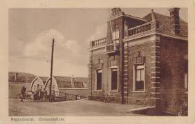 Veldpost Papendrecht gemeentehuis 17 mei 1940