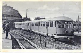 Rotterdam, station Zuid, Pontonnier Dordrecht - 1939