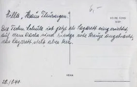 Twee kaarten geschreven door een Duitse militair in Dordrecht