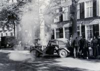 3. Voorstraat in Noordwijk tijdens de tweede wereldoorlog. thumbnail