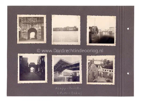 14 Kriegsmarine fotoalbum Dordrecht. image