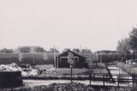 34. Nederlandse barak van het barakkenkamp bij de Tweede Tol in mei 1940. thumbnail