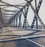 8. Paarden en wagens op de verkeersbrug van Moerdijk tijdens de tweede wereldoorlog. thumbnail