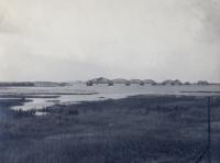 3. De vernielde spoorbrug van Moerdijk kort na het einde van de tweede wereldoorlog. thumbnail