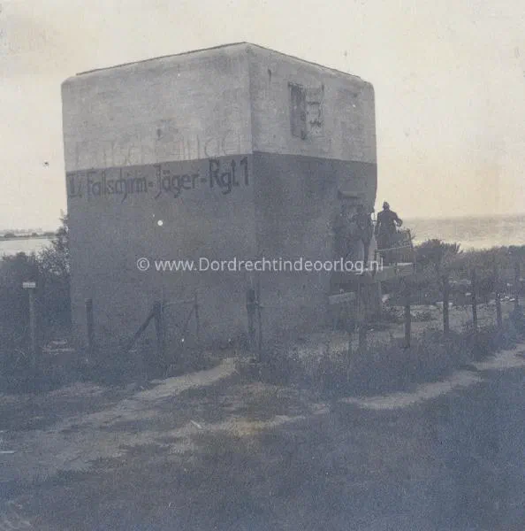7. Rivierkazemat II in Willemsdorp tijdens de tweede wereldoorlog. image